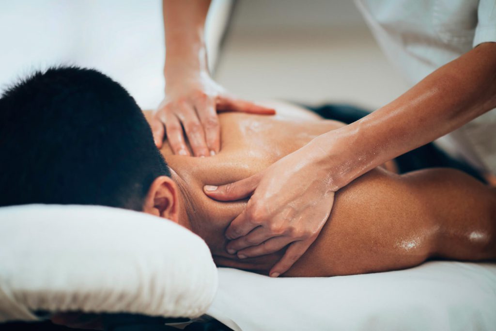 Remedial massage to help repair damaged muscles